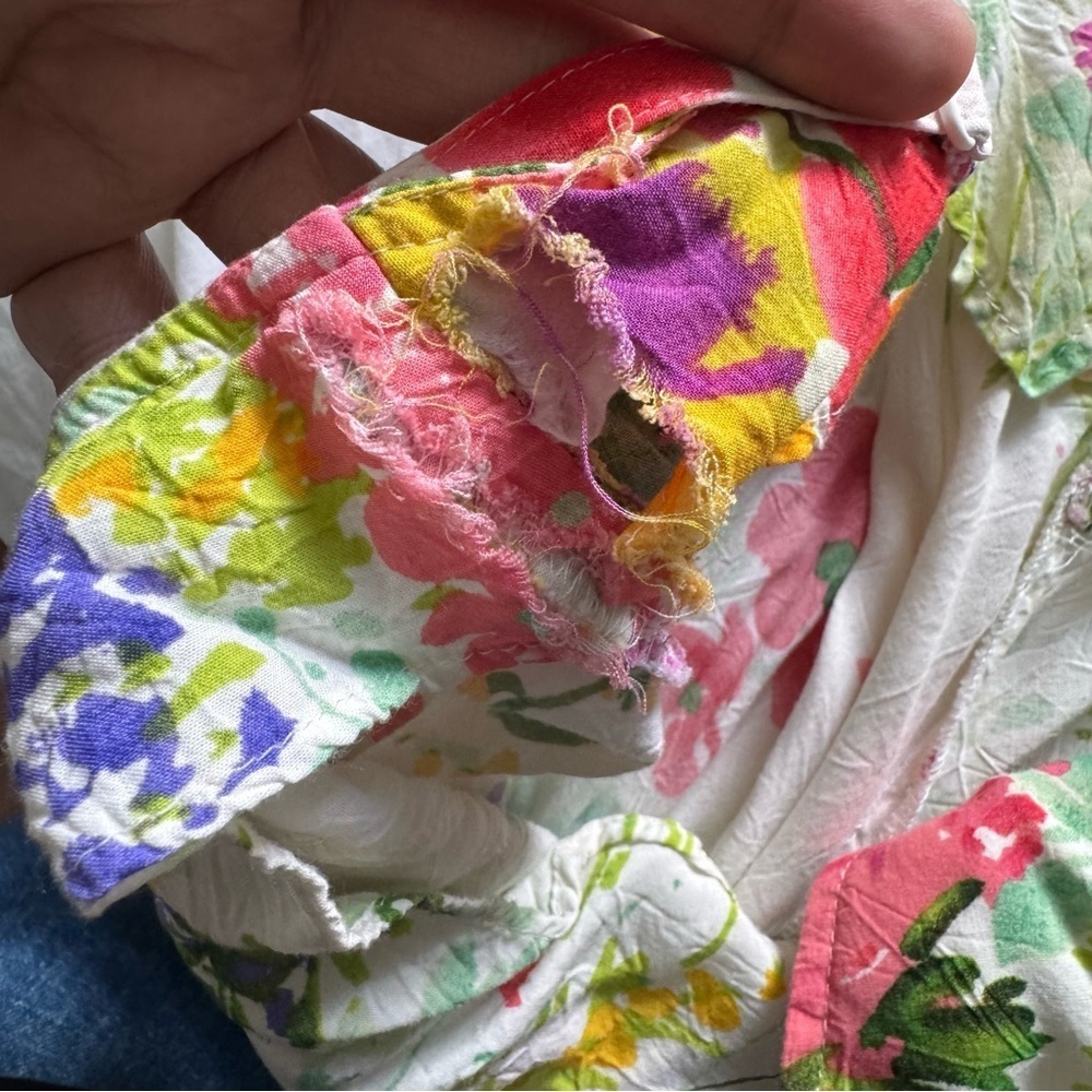 Jams World Vintage Floral Strap Midi Dress size XL - Picture 12 of 12